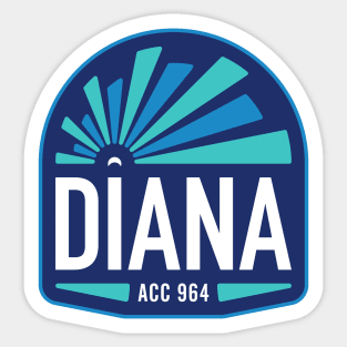 Diana Patch Sticker